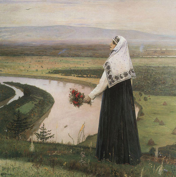 на горе