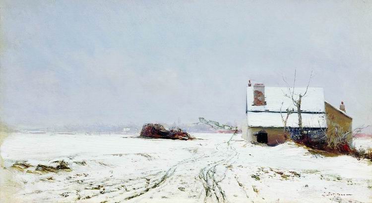 зима